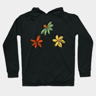 green flowers Hoodie